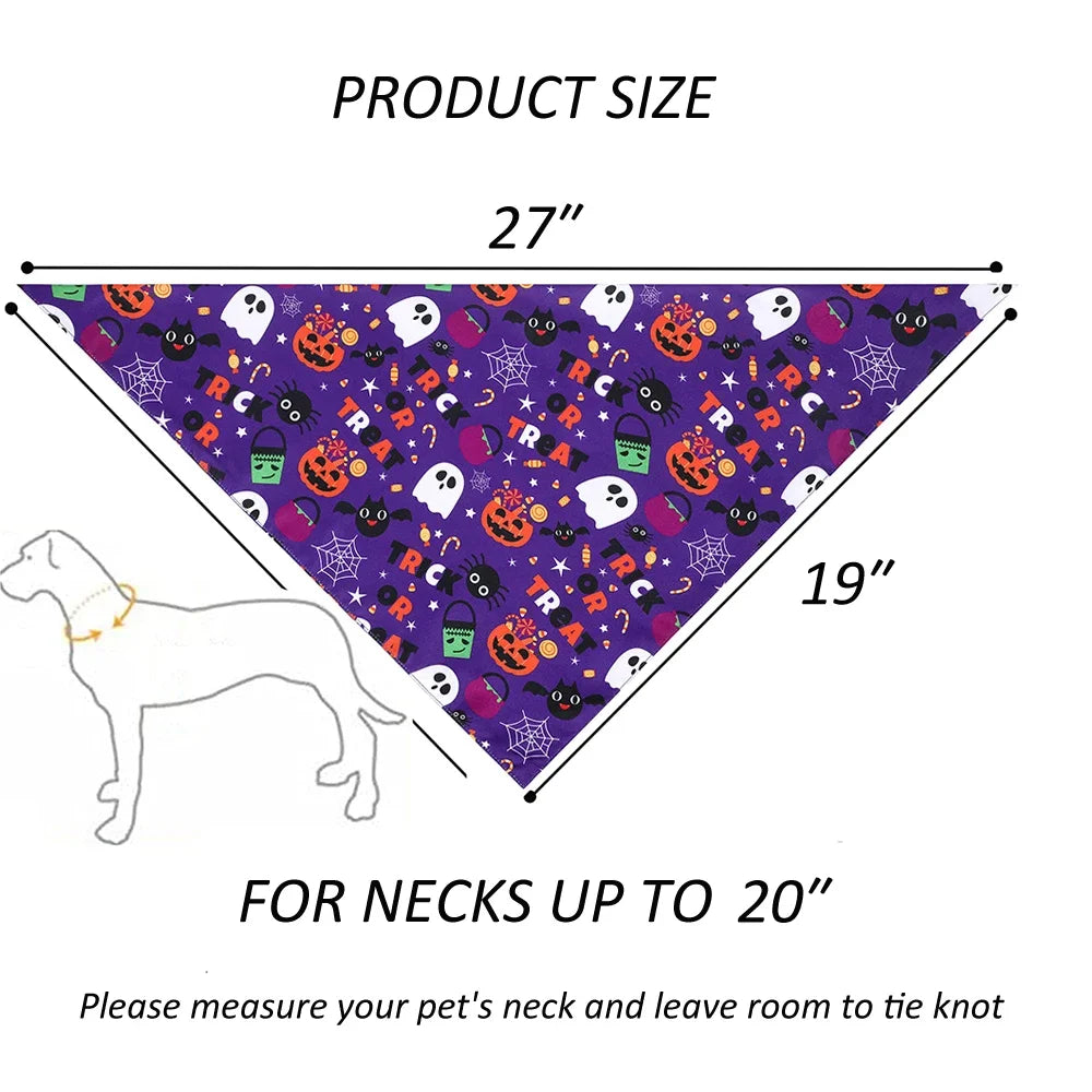Pet Scarf Bandana Halloween