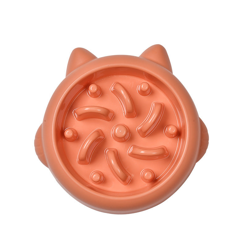 Pet Dog Cat Slow Feeder Bowl