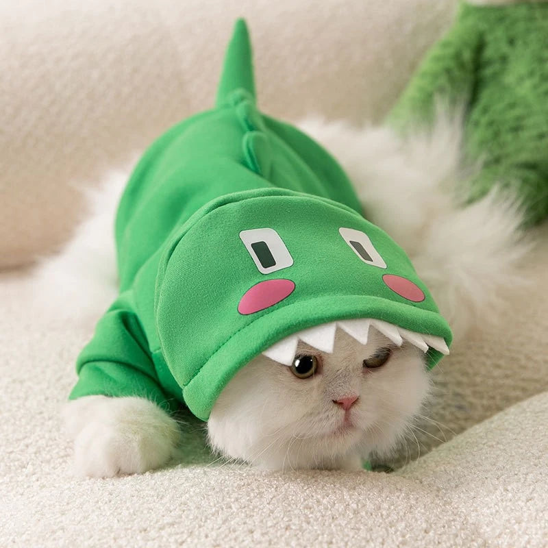 Pet Costume, Warm Fleece Cosplay Animal Hoodies