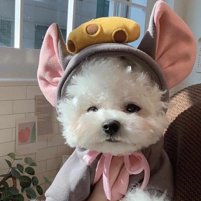 Pet Costume, Warm Fleece Cosplay Animal Hoodies
