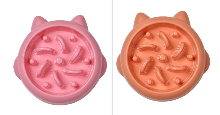 Pet Dog Cat Slow Feeder Bowl
