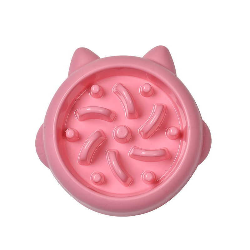 Pet Dog Cat Slow Feeder Bowl