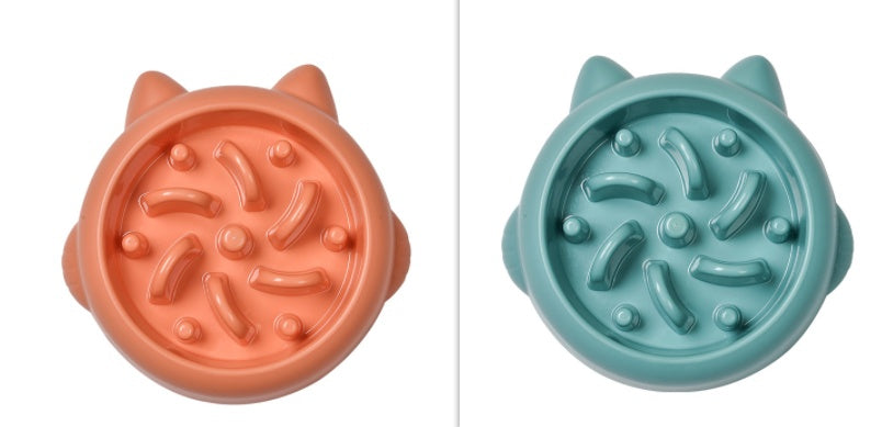 Pet Dog Cat Slow Feeder Bowl