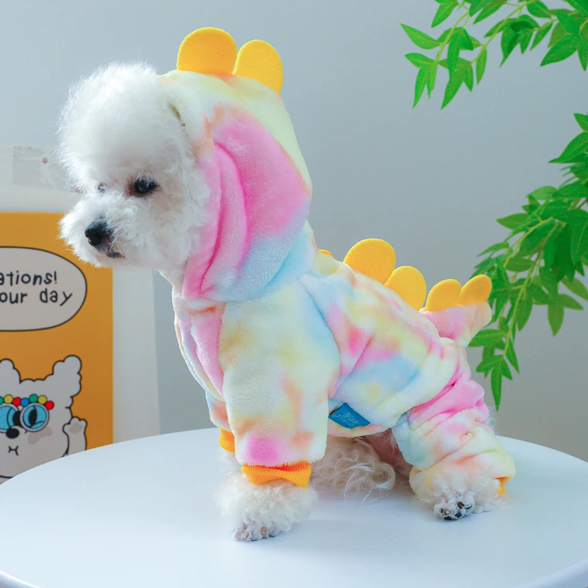 Pet Fleece Dinosaur Costume