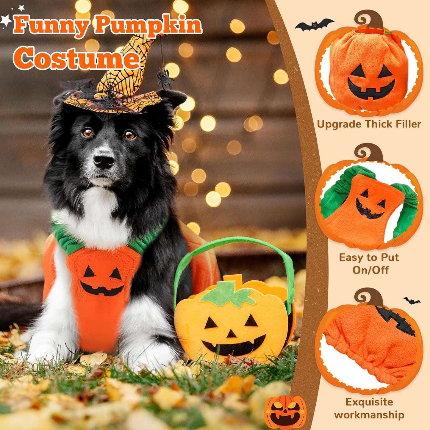 Pumpkin Cutie Pet Costume