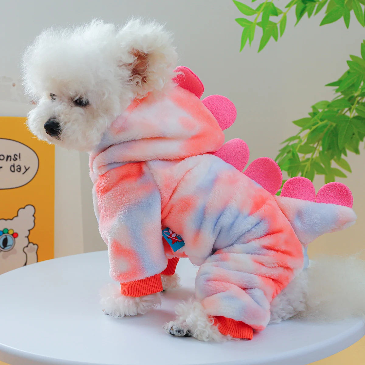 Pet Fleece Dinosaur Costume