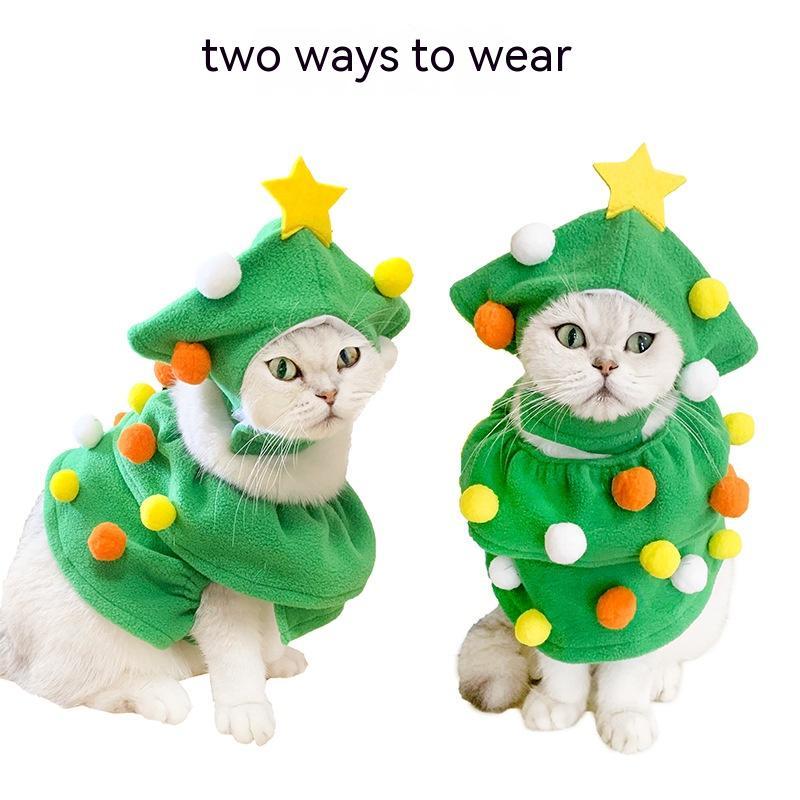 Christmas Tree Pet Outfit