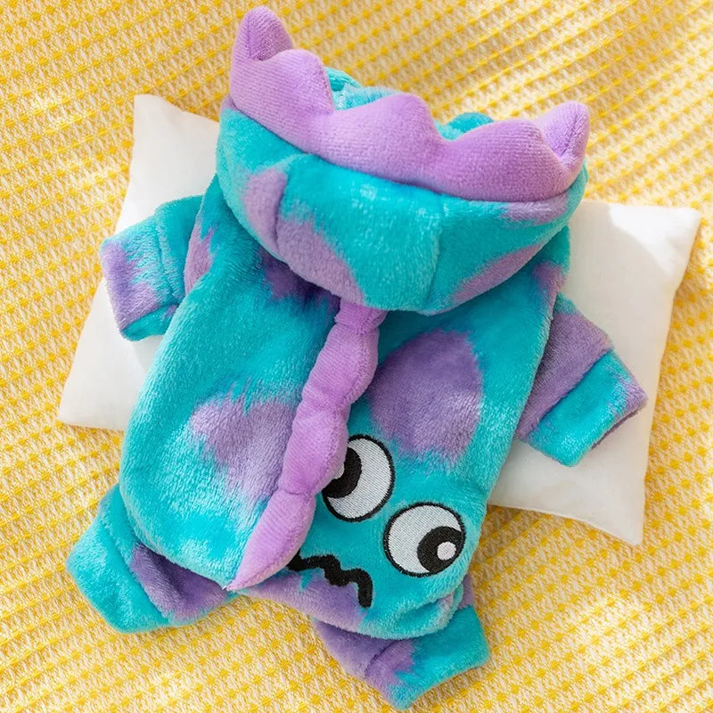 Halloween Pet Transformation Monster Fleece Sweater