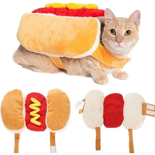 PET HOT DOG COSPLAY COSTUME
