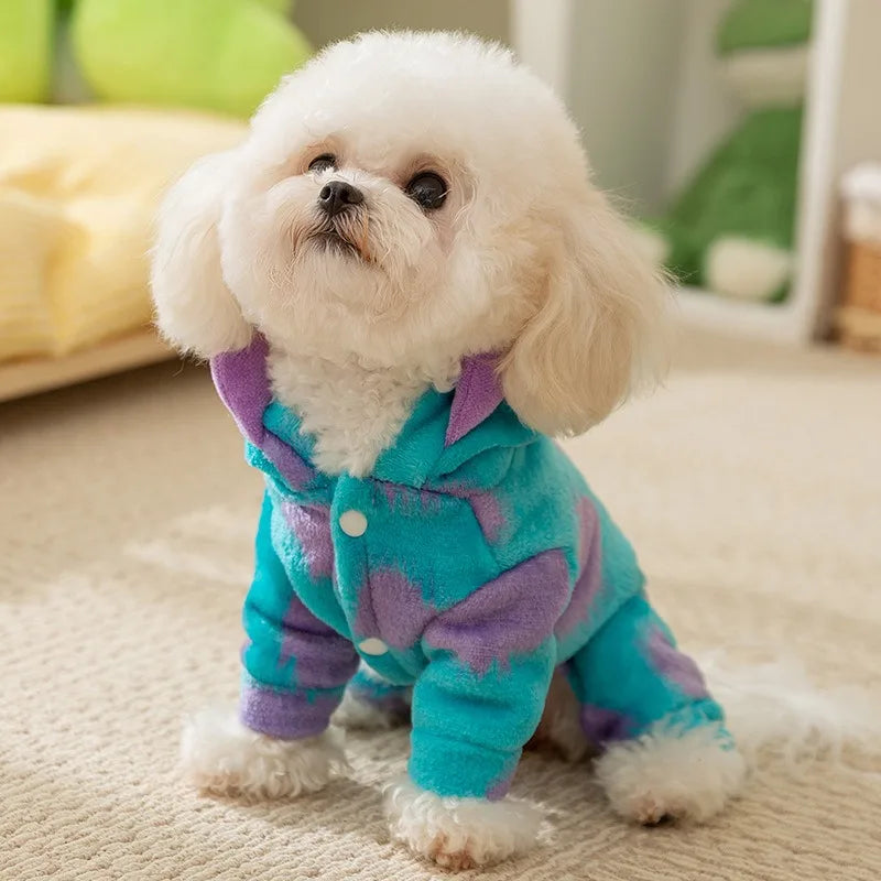 Halloween Pet Transformation Monster Fleece Sweater