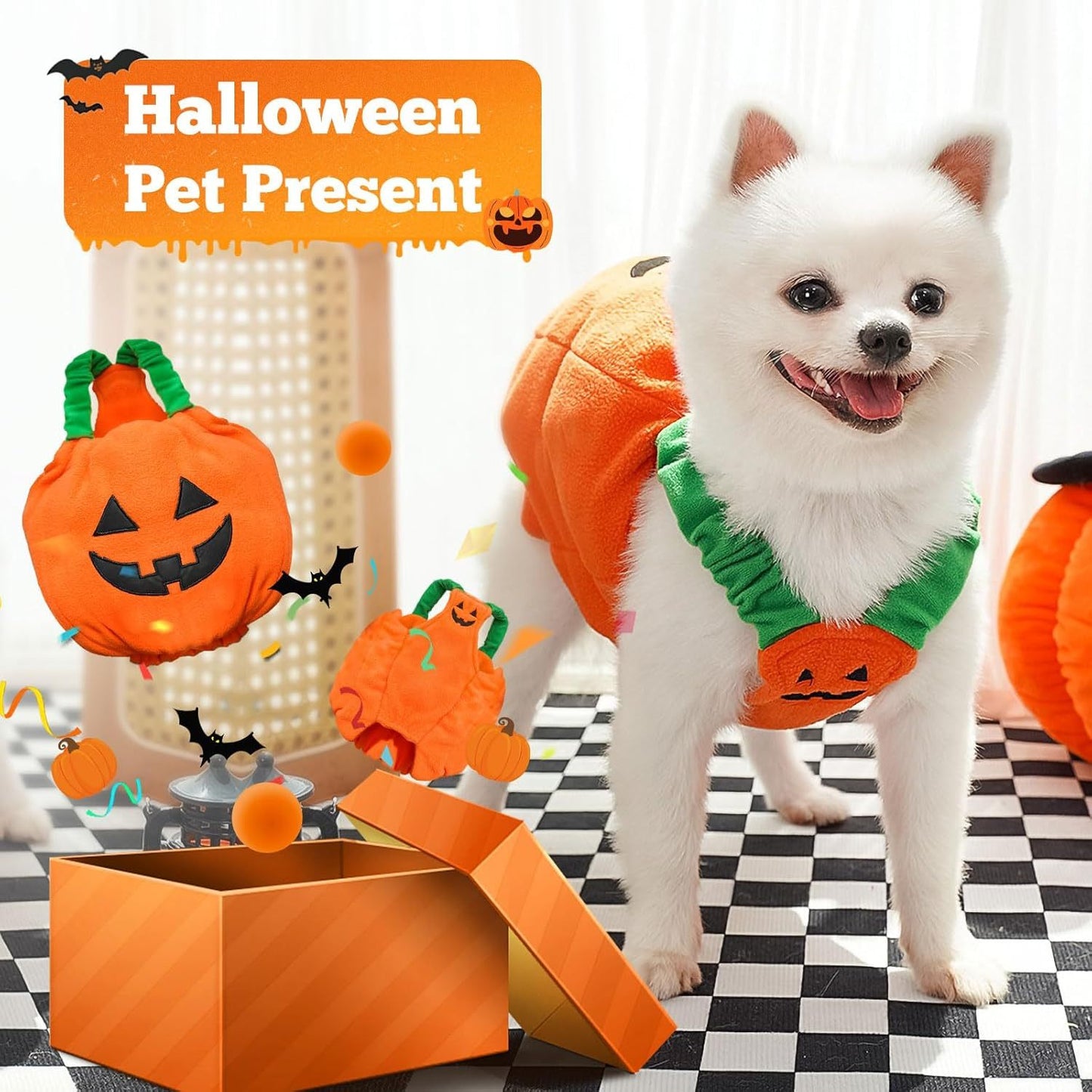 Pumpkin Cutie Pet Costume