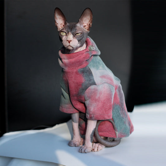 TIE-DYE PET HOODIE