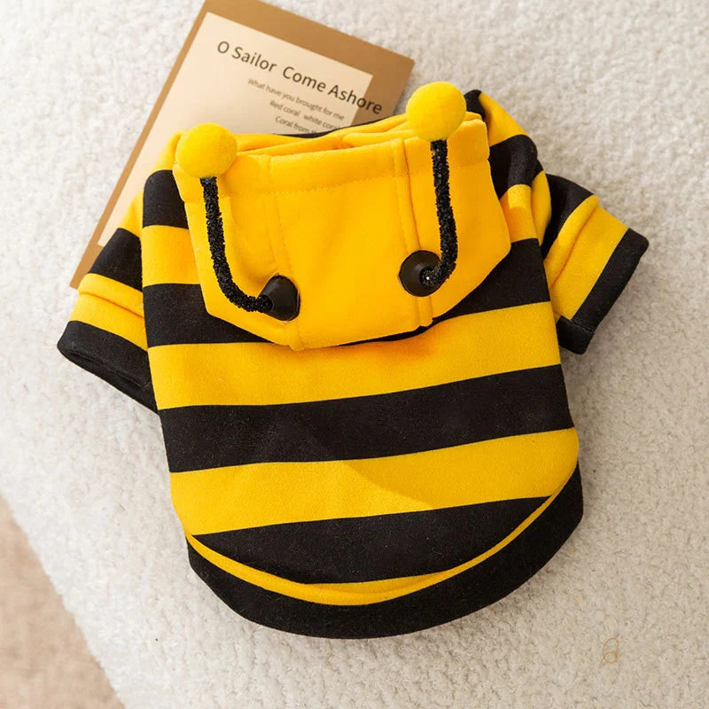 Bee Pet Hoodie Cosplay Costume