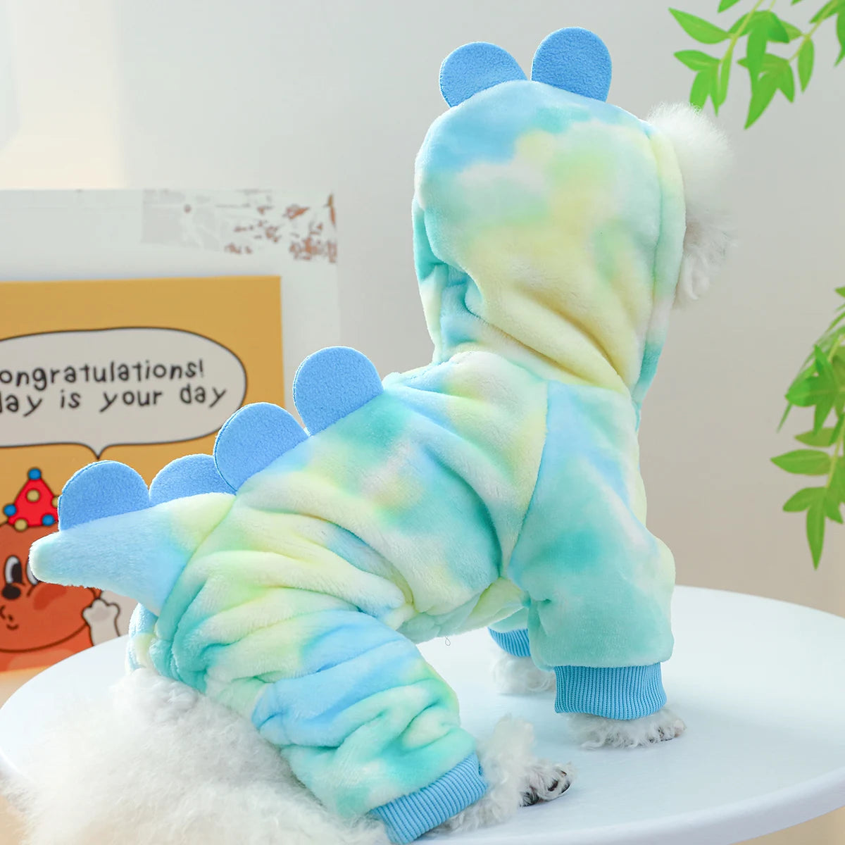 Pet Fleece Dinosaur Costume