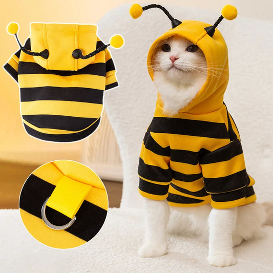 Bee Pet Hoodie Cosplay Costume